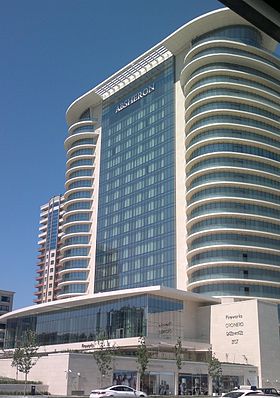 Новое здание гостиницы «Апшерон»