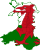 флаг Уэльса
