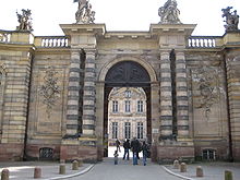 Palais Rohan Strasbourg France Gates April 2010.JPG
