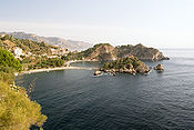 Isola Bella Bay, Taormina, Italy, Sep 2005.jpg