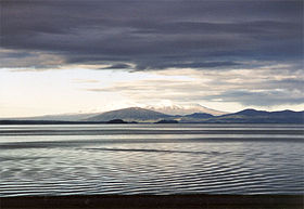 Кальдера Озеро Таупо (2001 г.).