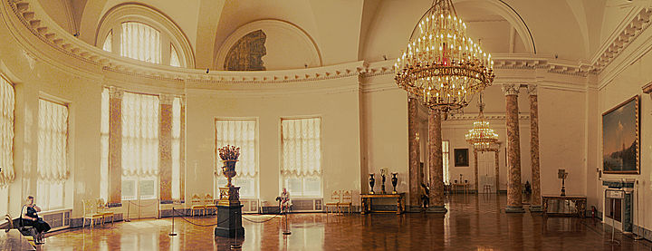 Центральные залы после реставрации
