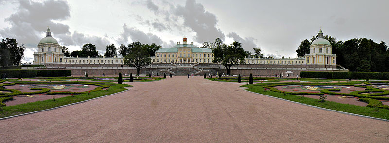 Северный фасад Большого Меншиковского дворца