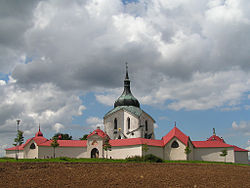 Church of St John of Nepomuk at Zelena hora CZ.jpg