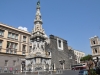 Италия. Неаполь. Церковь Джезу Нуово. Площадь и церковь