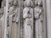 Франция. Шартр. Шартрский собор (фрагмент фасада -1)