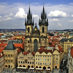 Чехия. Прага. Храм Девы Марии перед Тыном