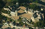 Saint-Aignan castle, aerial view.jpg