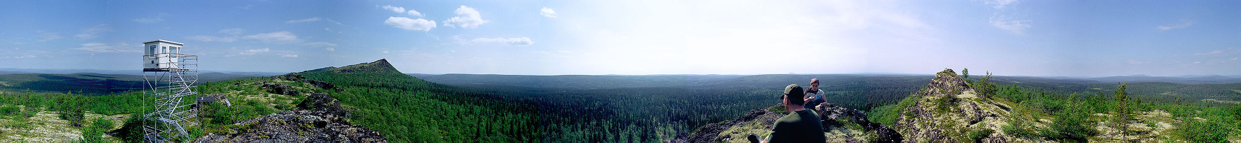 Круговая панорама с Корватунтури