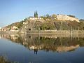 Vysehrad as seen over the Vltava from Cisarska louka 731.jpg